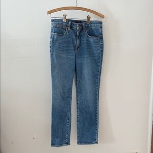 J Crew Essential Straight Jeans medium wash